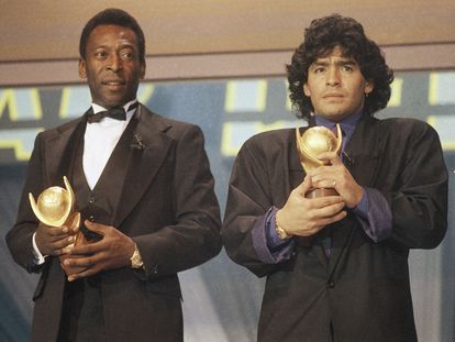 Pelé, Diego Maradona