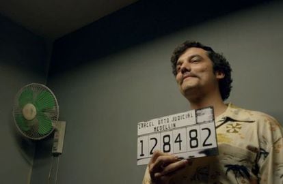Escobar, fichado pela polícia colombiana nos anos 70 como narcotraficante.