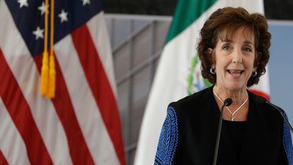 Roberta Jacobson, ex-embaixadora dos EUA no México, em uma foto de arquivo.
