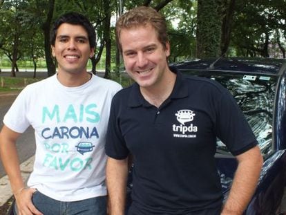 Daniel Bedoya e Pedro Meduna, da Tripda.