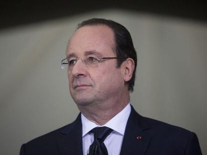 François Hollande, presidente da França.
