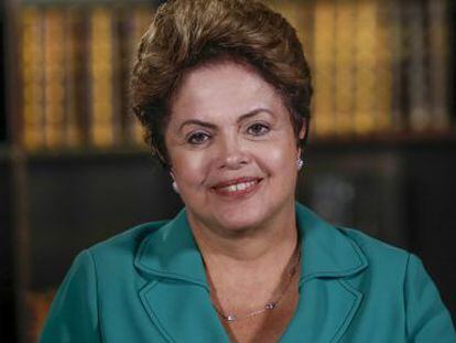 Rousseff concede entrevista no Pal&aacute;cio da Alvorada.
