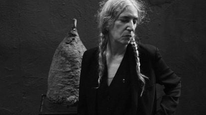 A cantora e poeta Patti Smith, fotografada neste ano por Steven Sebring.