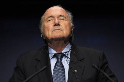 Blatter, hoje em Zurique.