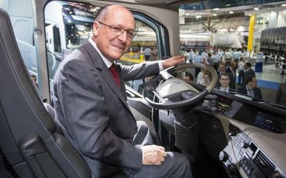 Governador Geraldo Alckmin visita a FENATRAM e o Sal&atilde;o Internacional do Transporte Rodovi&aacute;rio de Carga, em novembro.