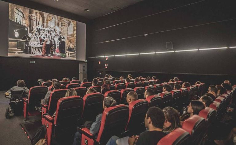 Sala do cinema Petra Belas Artes, em São Paulo.