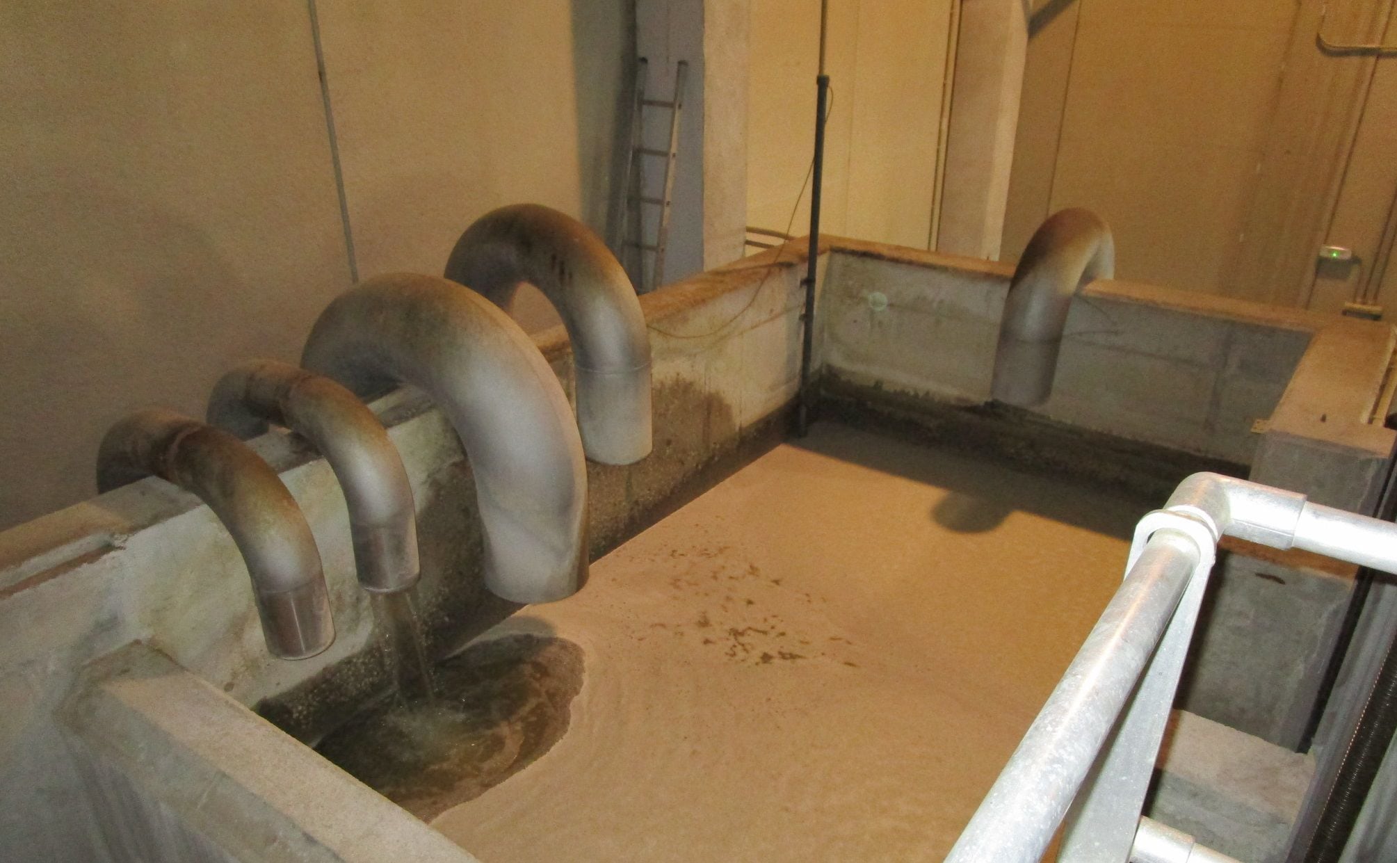 Uma das centrais de tratamento de águas de Múrcia, onde são coletadas as amostras.