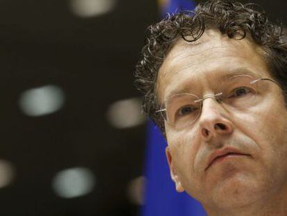 O presidente do Eurogrupo, Jeroen Dijsselbloem, em Bruxelas.