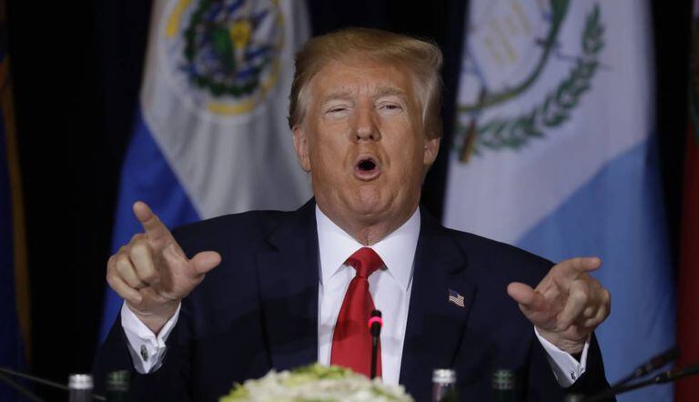 Donald Trump fala em reunião multilateral durante a assembleia da ONU.