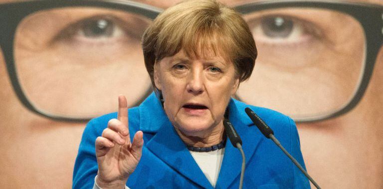 Angela Merkel.