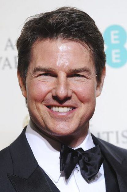 Tom Cruise, na entrega dos Prêmios Bafta 2016.
