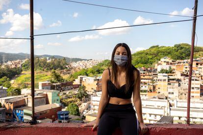 A estudante Nathalya Reis Soares, 15 anos, moradora da Brasilândia, em São Paulo.