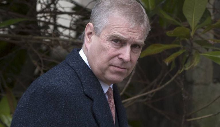O príncipe Andrew da Inglaterra.