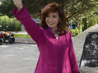 A presidenta Cristina Kirchner.