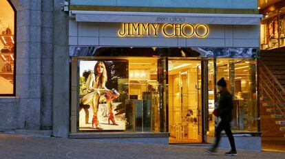 Uma das lojas da grife Jimmy Choo, na Suíça.