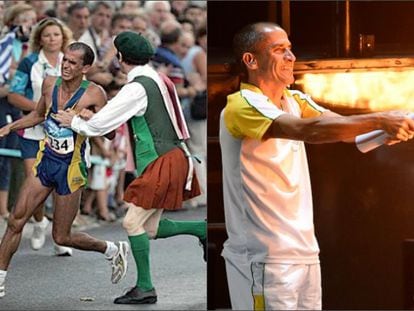 Vanderlei Lima: de ser atacado em plena corrida a acender a pira olímpica