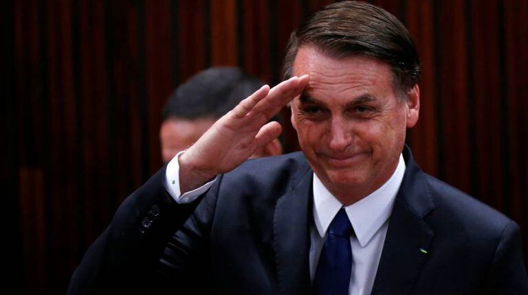 Bolsonaro, em Brasília