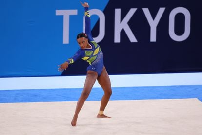 Rebeca Andrade dá show em Tóquio e se consagra medalhista de prata nos Jogos Olímpicos pela ginástica artística.