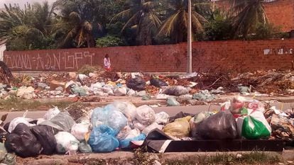 Com redução de coleta de lixo, aspecto de alguns bairros é de completo abandono, como em Genibau