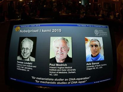 Os ganhadores do Nobel de Química