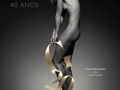 Gisele Bündchen na capa da 'Vogue Brasil'.