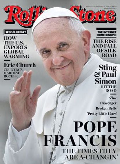 Capa da edição norte-americana da 'Rolling Stone'.