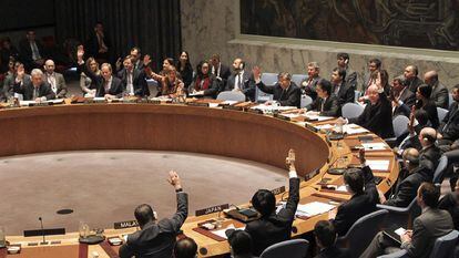 O Conselho de Segurança aprova a resolução.