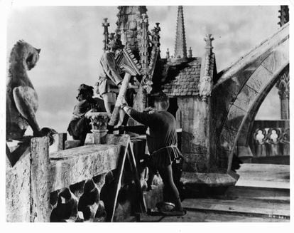 Cena do filme 'O corcunda de Notre-Dame', de 1939.