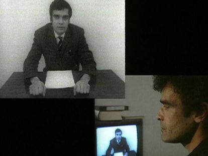 'Interface' (1995), videoinstalação de Harun Farocki.
 
 