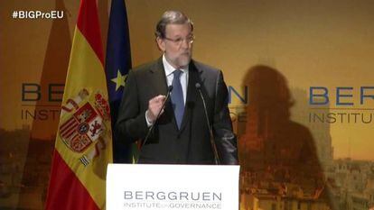 O presidente do Gobierno de España, Mariano Rajoy.