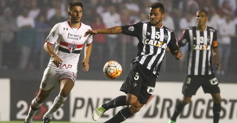 São Paulo x Atlético-MG na Libertadores 2016.