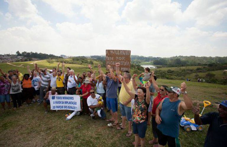 Moradores da região criam resistência à construção no parque.