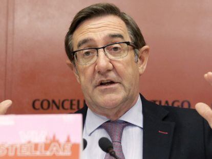 O ex-prefeito de Santiago de Compostela, Ángel Currás, na semana passada.