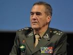 Então comandante do Exército, o general Eduardo Villas Bôas participa da abertura do seminário internacional sobre os 25 anos da AGU, em 2018.
