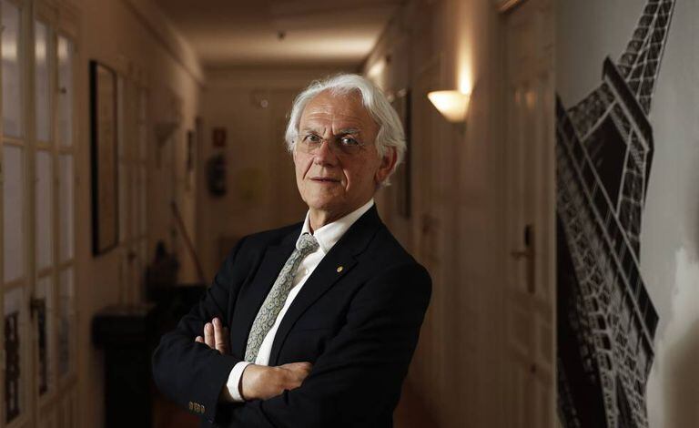 Gérard Mourou, no Instituto Francês de Madri
