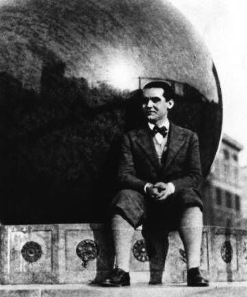 Federico García Lorca em Nova York.