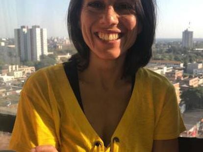 Marta G. Rivera Ferre nesta quinta-feira em Foz do Iguaçu (PR).