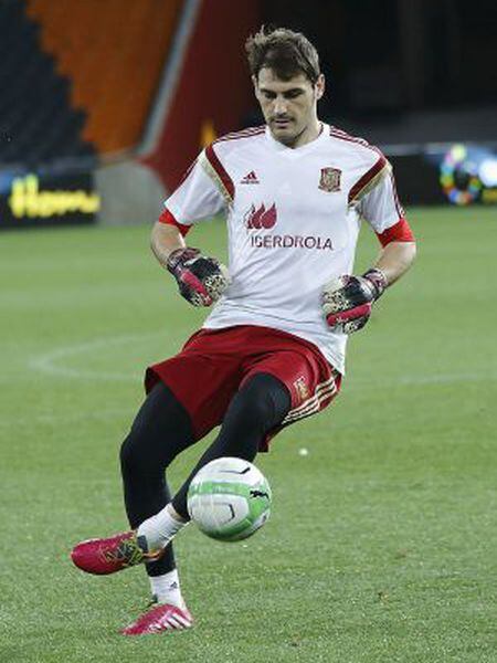 O goleiro da Seleção Espanhola Iker Casillas.