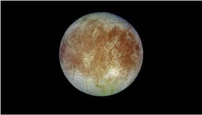 Imagem da lua Europa