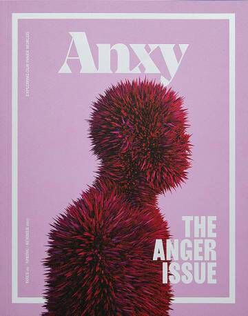 Capa da revista 'Anxy' sobre a raiva