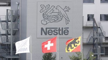 Fábrica da Nestlé em Konolfingen (Suíça) em setembro de 2020.