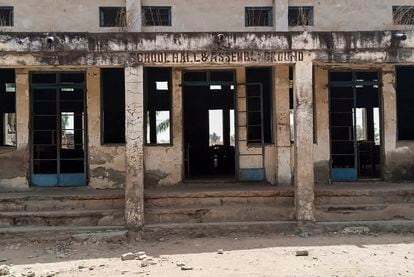 Escola de Kagara onde foram sequestradas 42 pessoas em 17 de fevereiro, no Estado nigeriano de Níger.