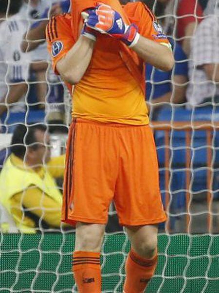 Casillas, após a derrota para a Juventus, na Champions.