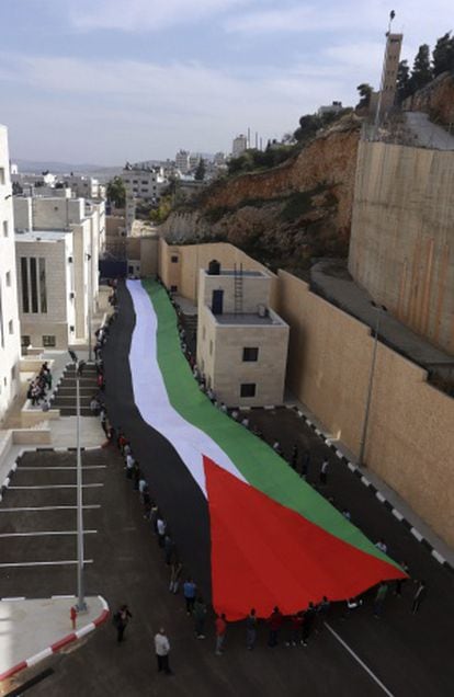 A cidade palestina de Nablus, em 12 de novembro.