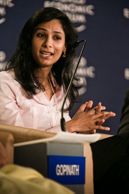Gita Gopinath, economista-chefe do FMI, em foto de arquivo.