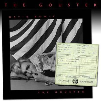 Capa do disco inédito de David Bowie, ‘The Gouster’.
