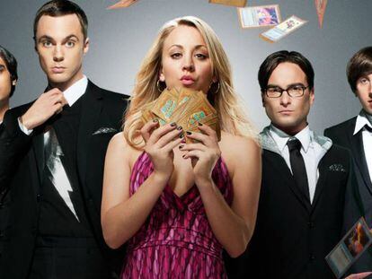 Os atores de 'The Big Bang Theory'.