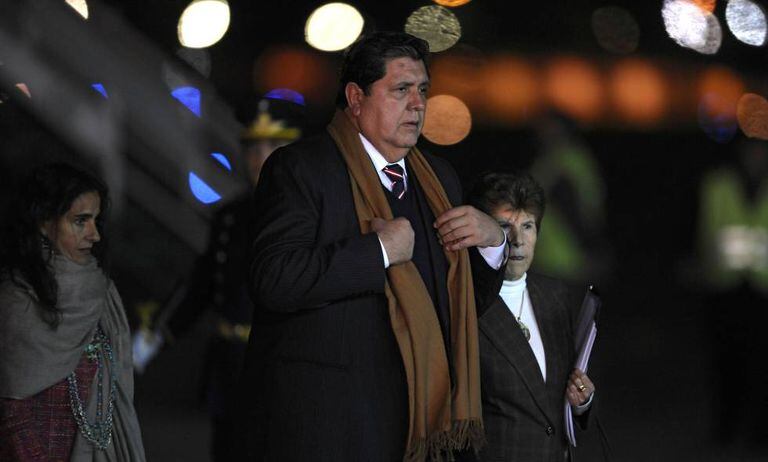 Alan García, em Buenos Aires em 2010.