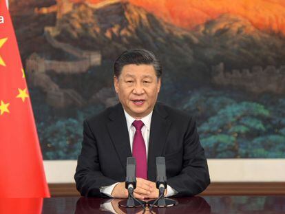 O pronunciamento do presidente chinês Xi Jinping nesta segunda-feira no Fórum Econômico Mundial