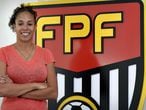 Aline Pellegrino coordena o futebol feminino na Federação Paulista.